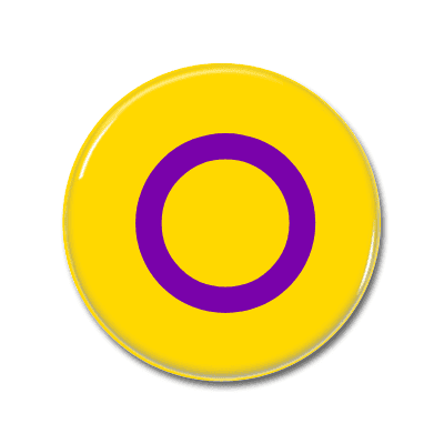 intersex Flag | Button intersex Flag | Button