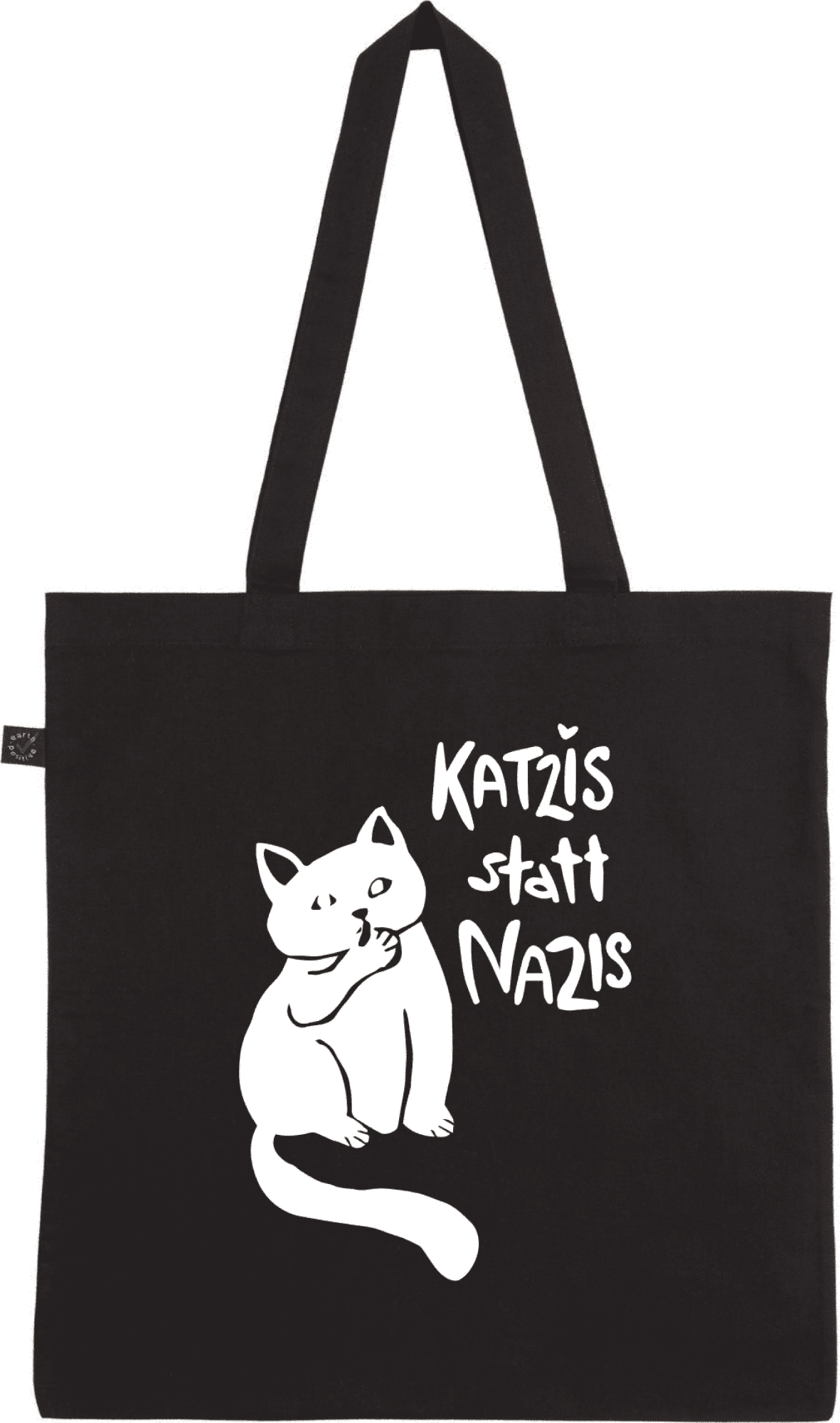 Katzis statt Nazis | Tragetasche / Tote Bag Katzis statt Nazis | Tragetasche / Tote Bag