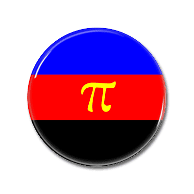 Polyamory Flag | Button Polyamory Flag | Button