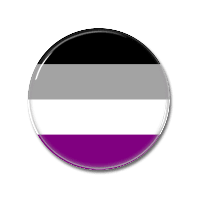 asexual Flag | Button asexual Flag | Button
