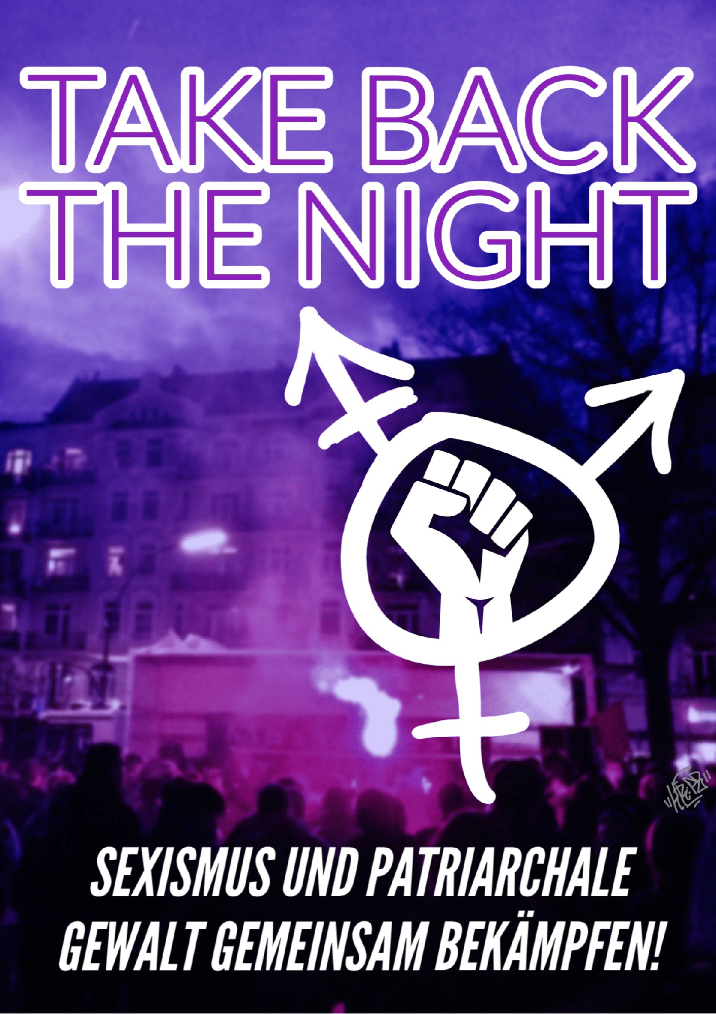 Take back the Night | Poster Take back the Night | Poster