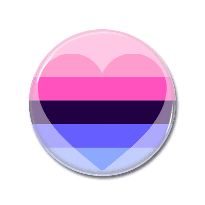 Omniromantik flag | Button Omniromantik flag | Button