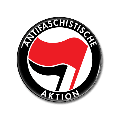 Antifaschistische Aktion | Button Antifaschistische Aktion | Button