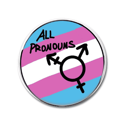 All Pronouns | Button All Pronouns | Button