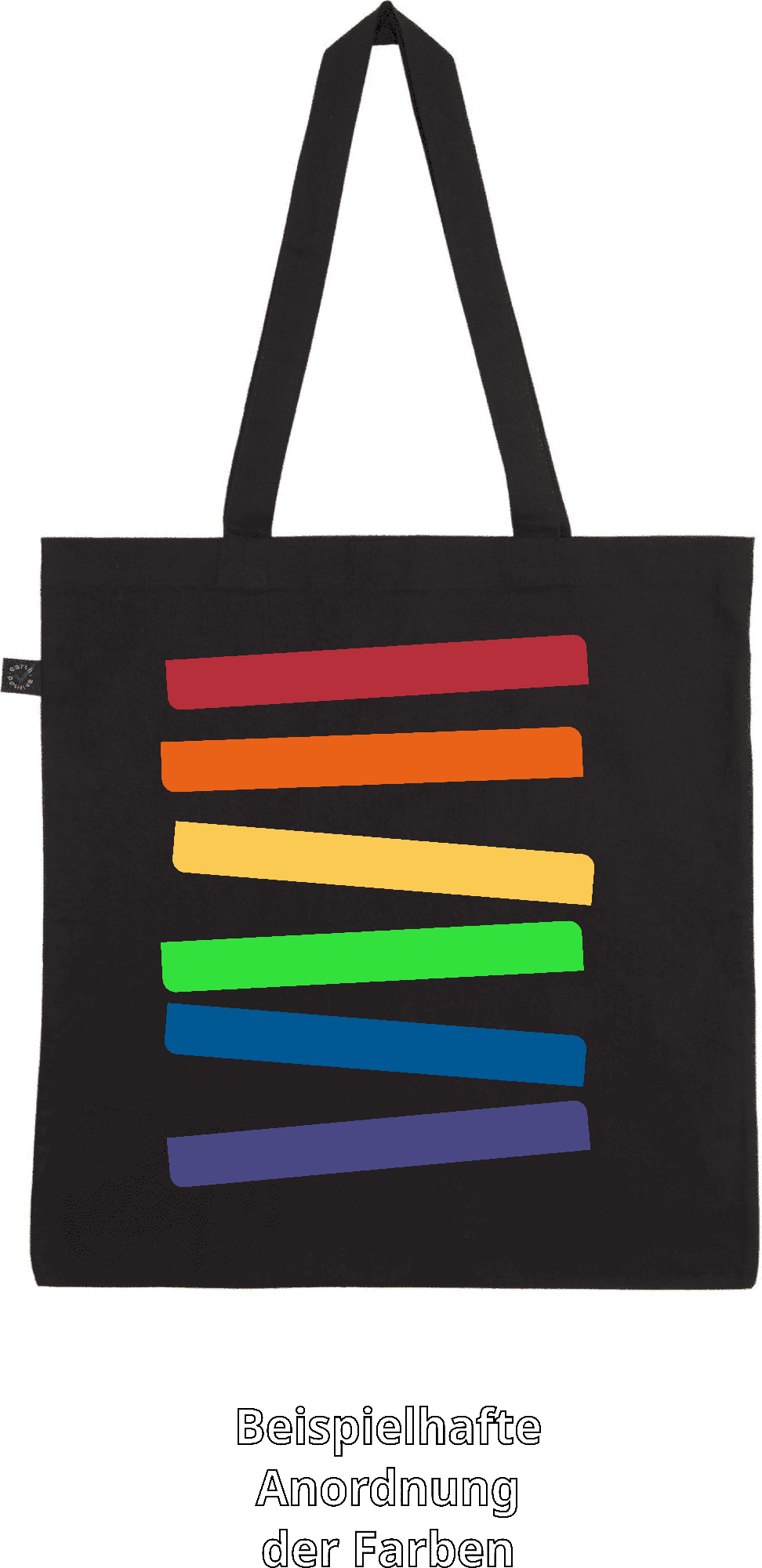 Regenbogen Streifen | Tragetasche / Tote Bag Regenbogen Streifen | Tragetasche / Tote Bag