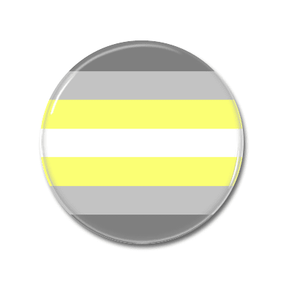 Deminonbinary Flag | Button Deminonbinary Flag | Button