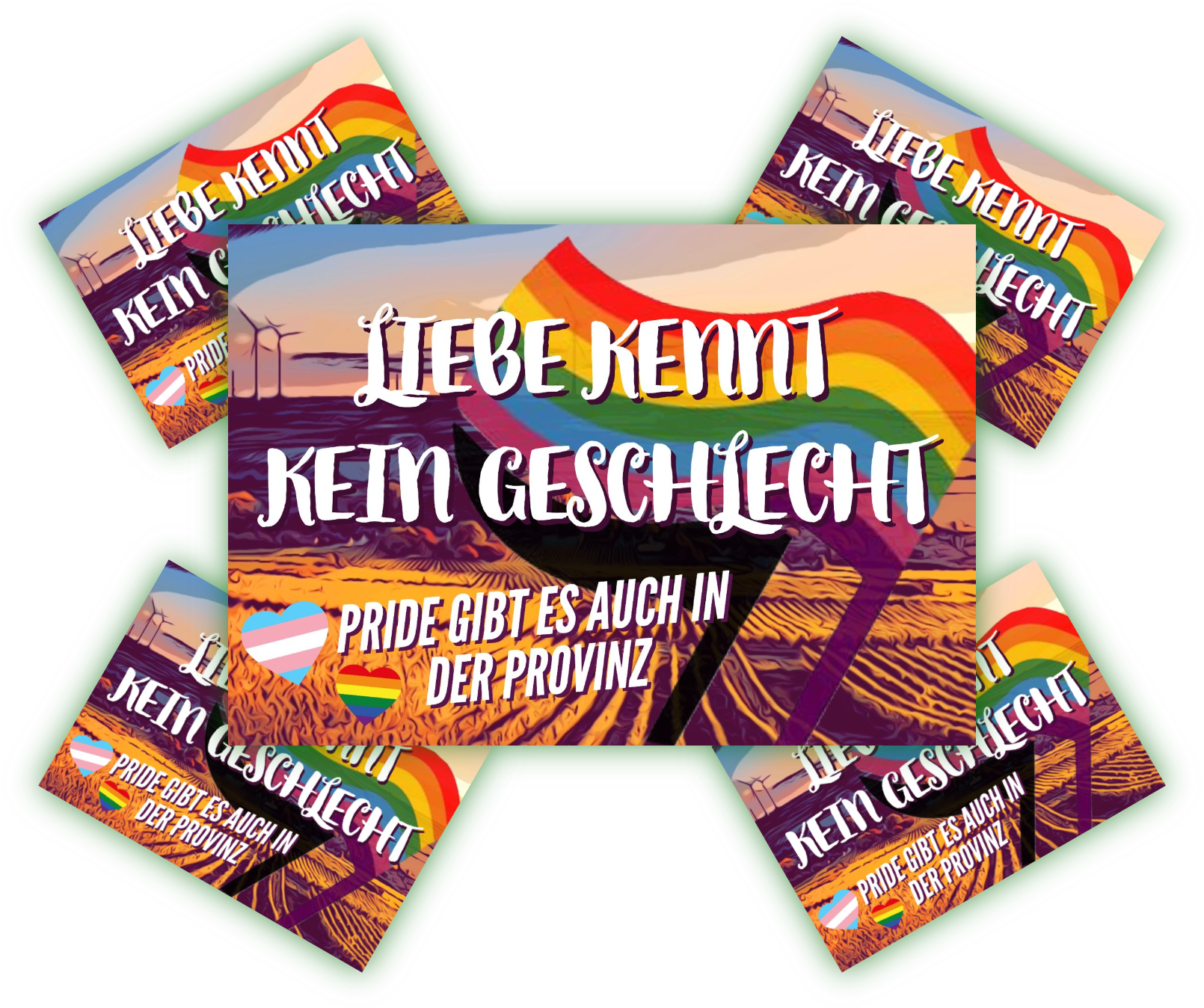 Liebe kennt kein Geschlecht | Aufkleber