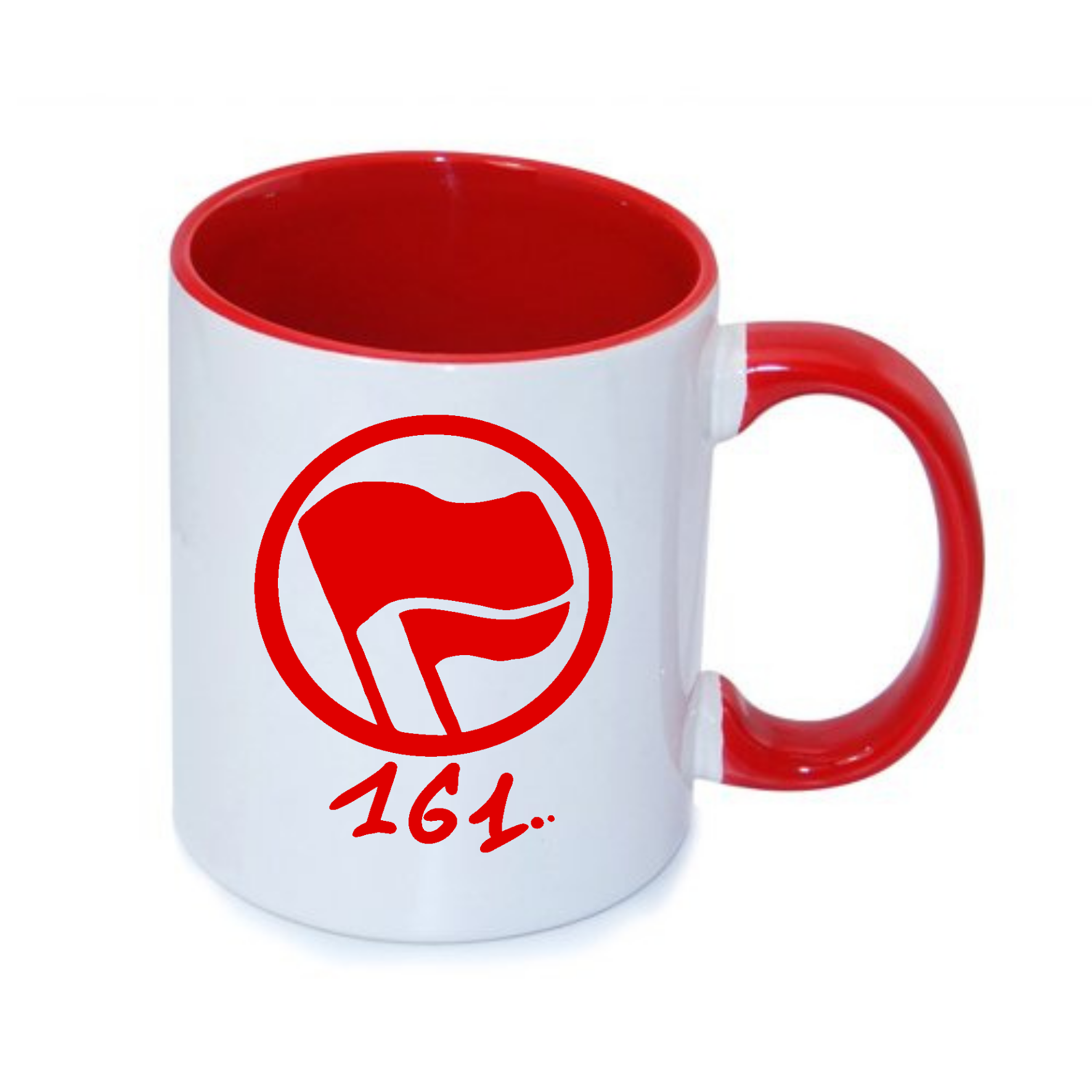 Antifa Flagge Rot | Tasse