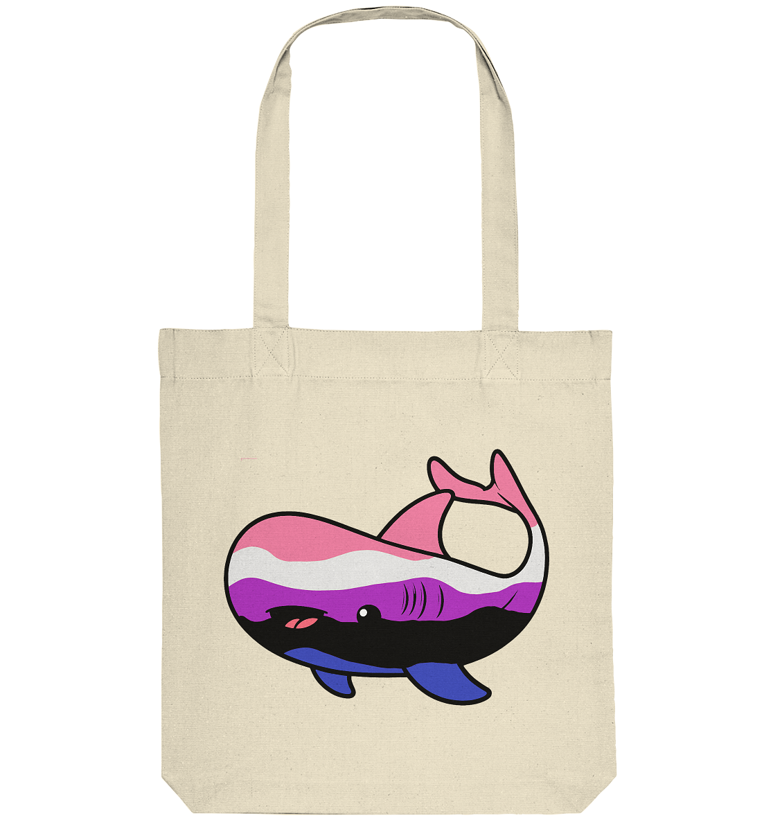 Genderfluid Walhai - Organic Tote-Bag