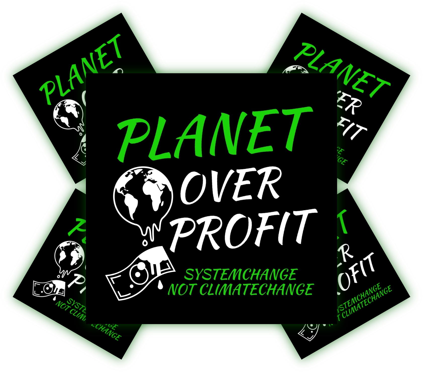 Planet over Profit | Aufkleber