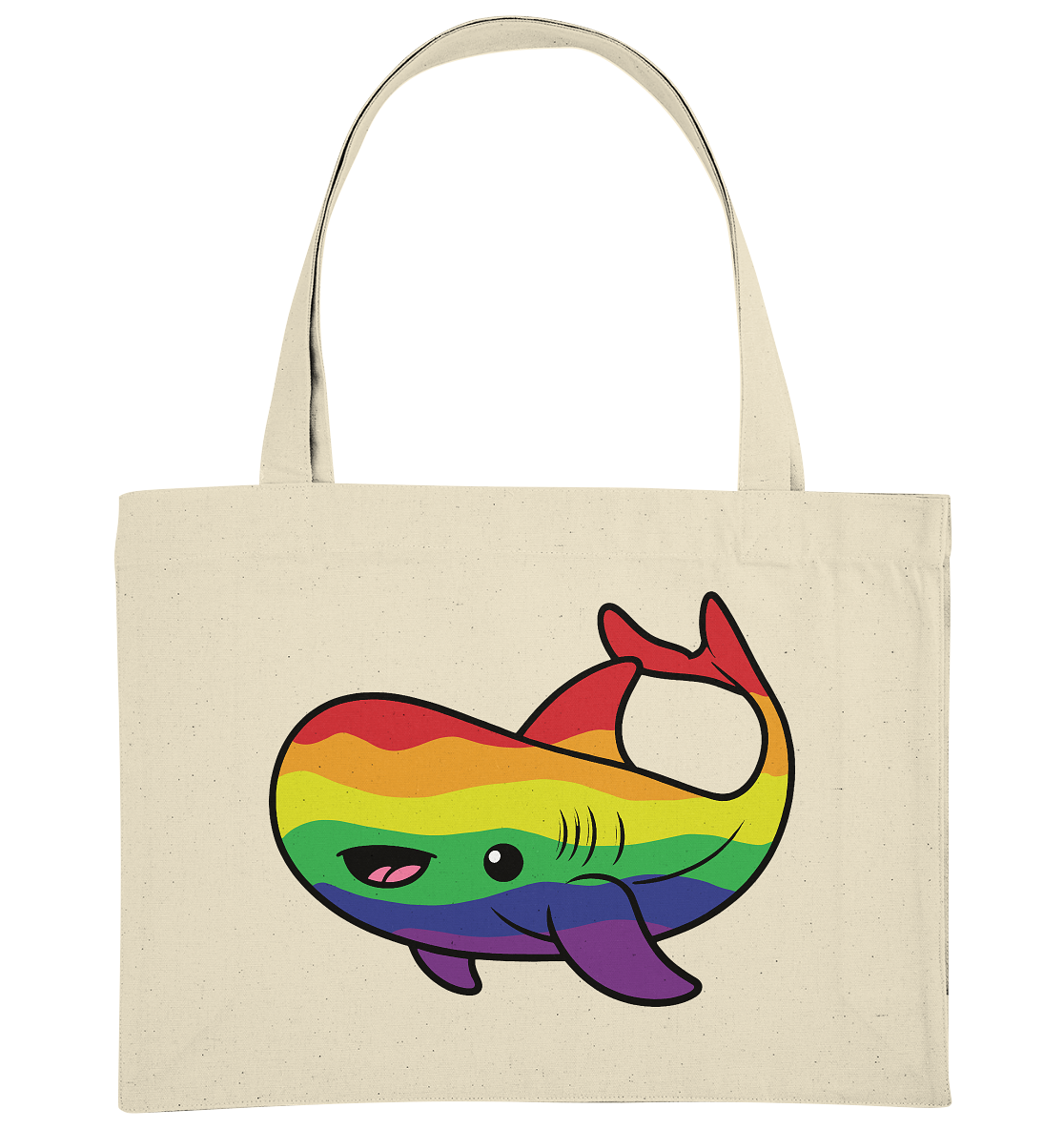 Regenbogen Walhai - Organic Shopping-Bag