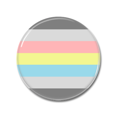 Demiflux Flag | Button