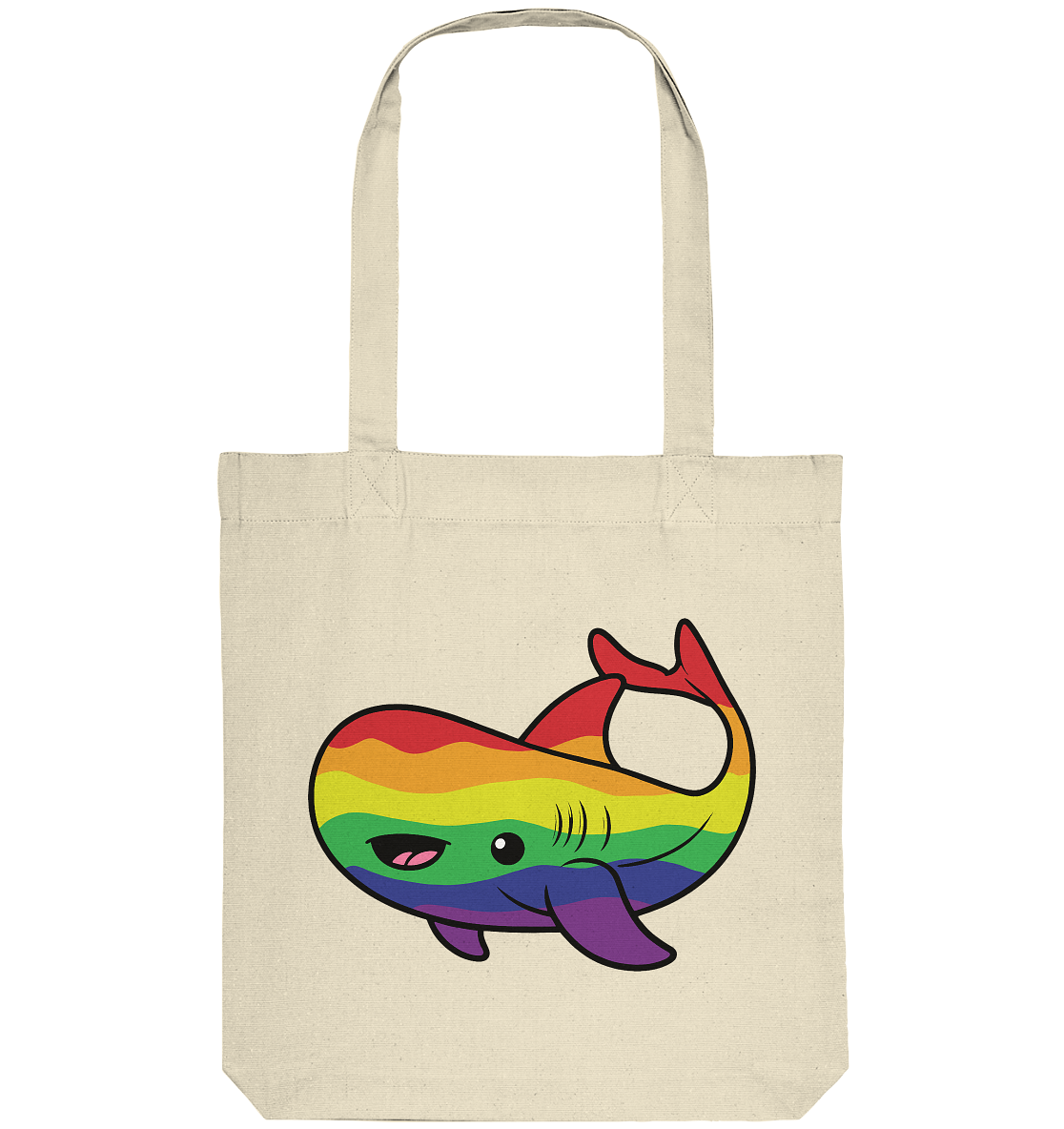 Regenbogen Walhai - Organic Tote-Bag