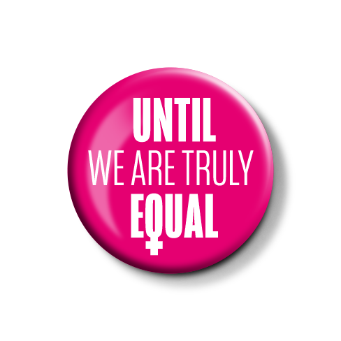 Until Equal - Pink  | Button