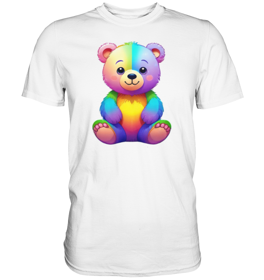 Regenbogen Bärchen - Premium Shirt