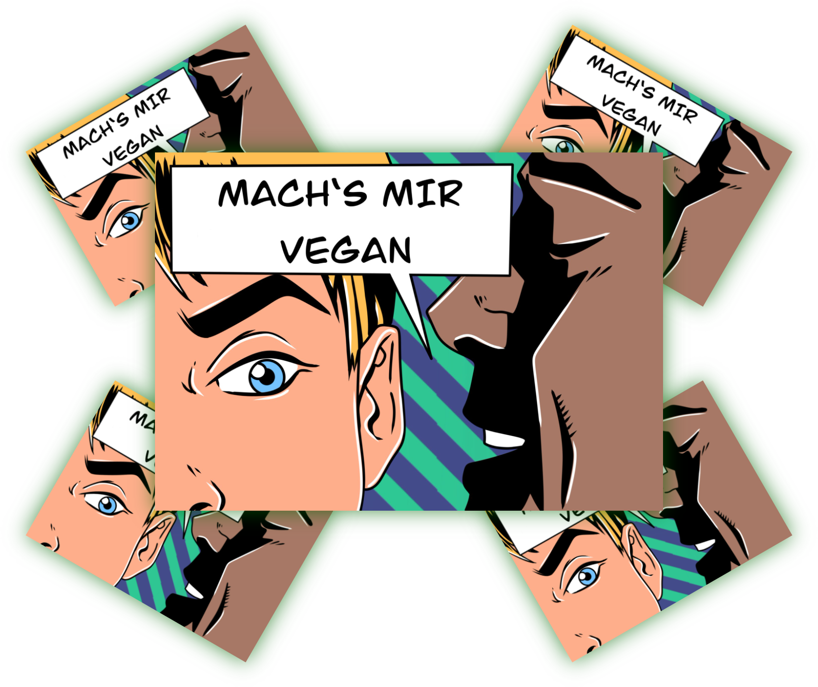 Machs mir Vegan | Aufkleber
