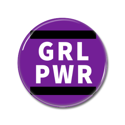 GRL PWR | Button