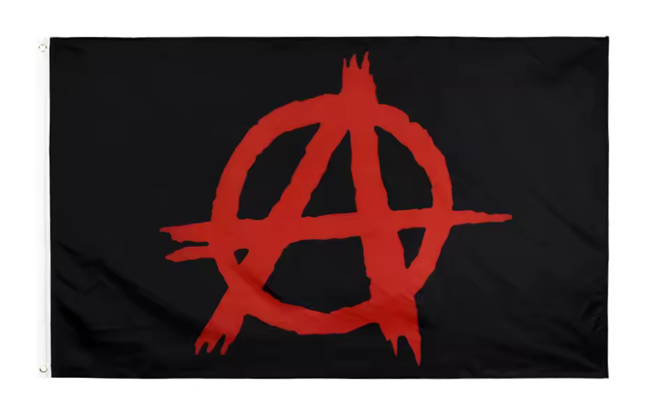 Anarchy A | Flagge 100 x 150