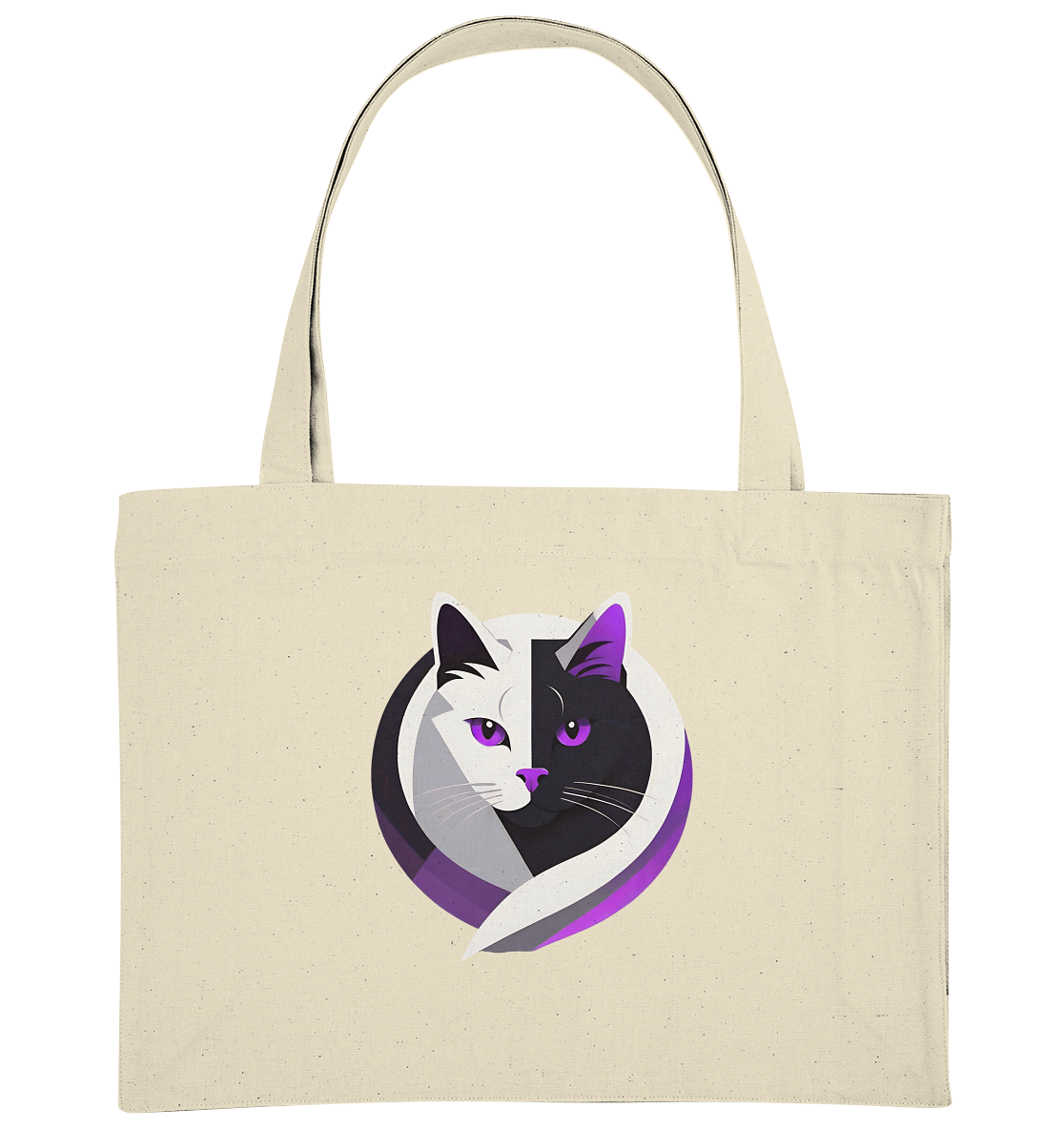 Asexual Katze - Organic Shopping-Bag