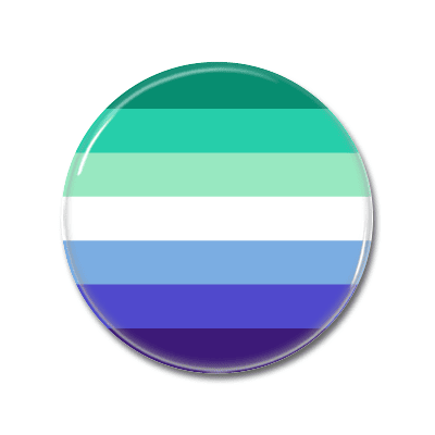 Gay Flag | Button Gay Flag | Button