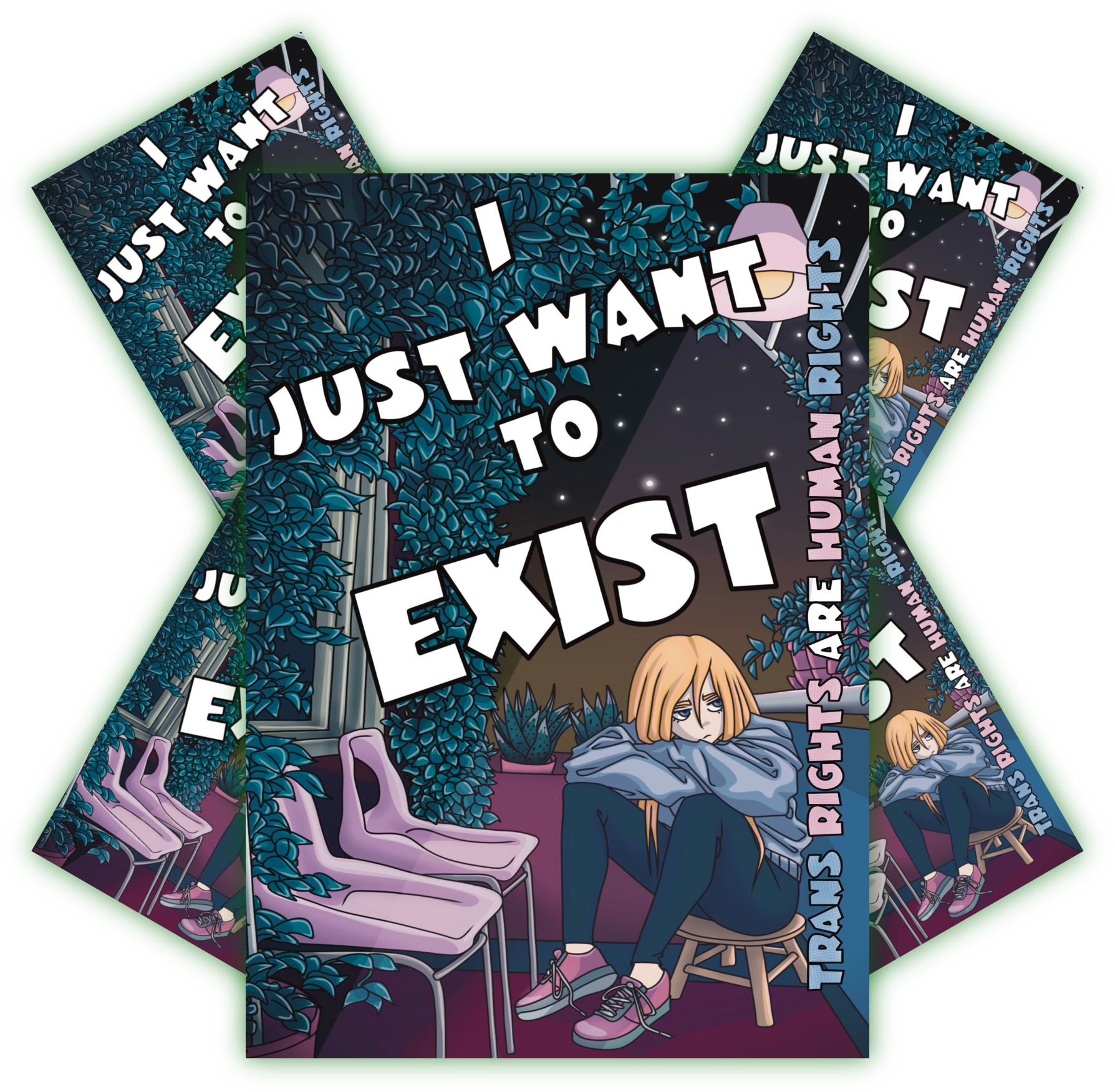 I just want to Exist | Aufkleber
