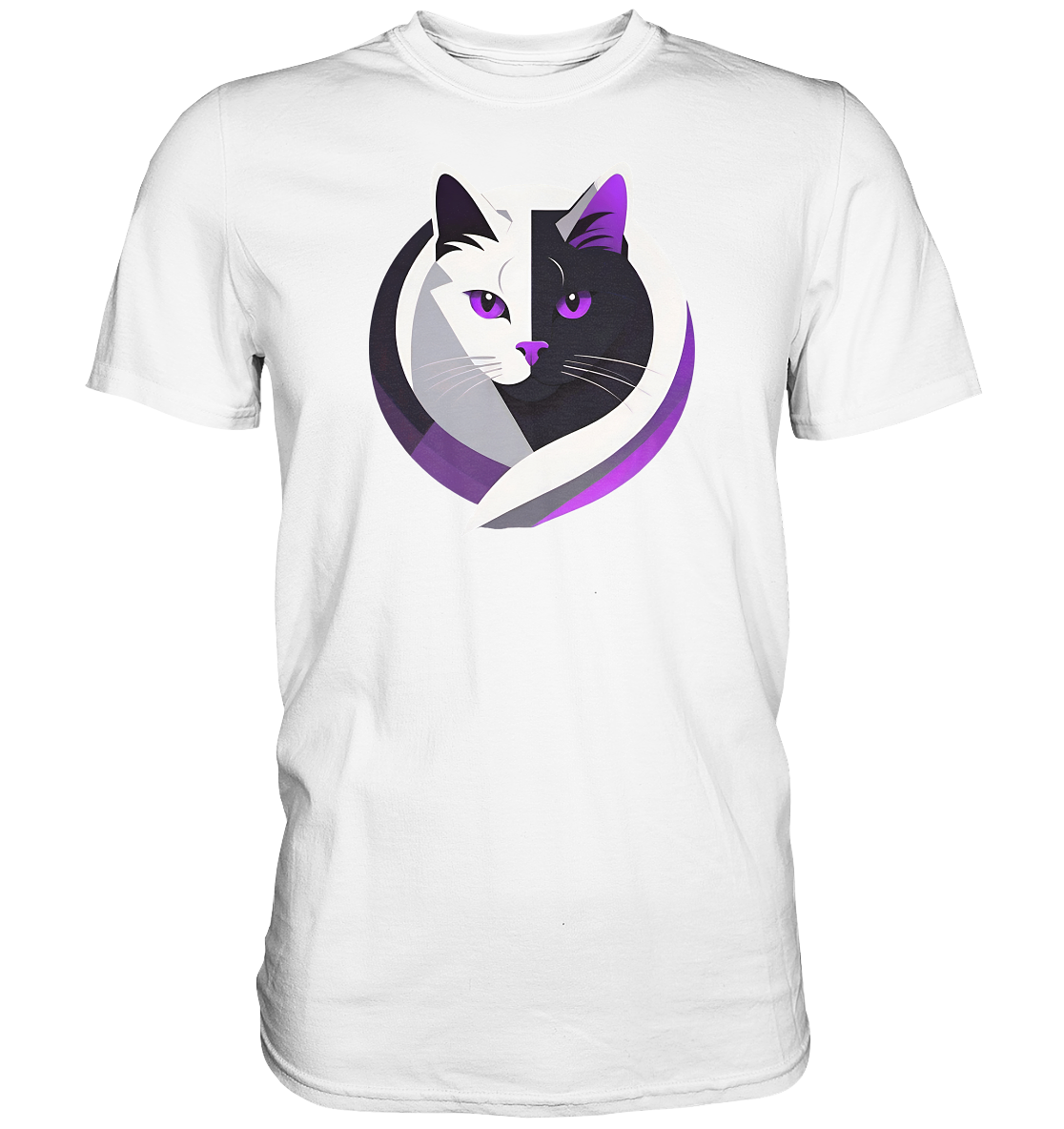 Asexual Katze - Premium Shirt