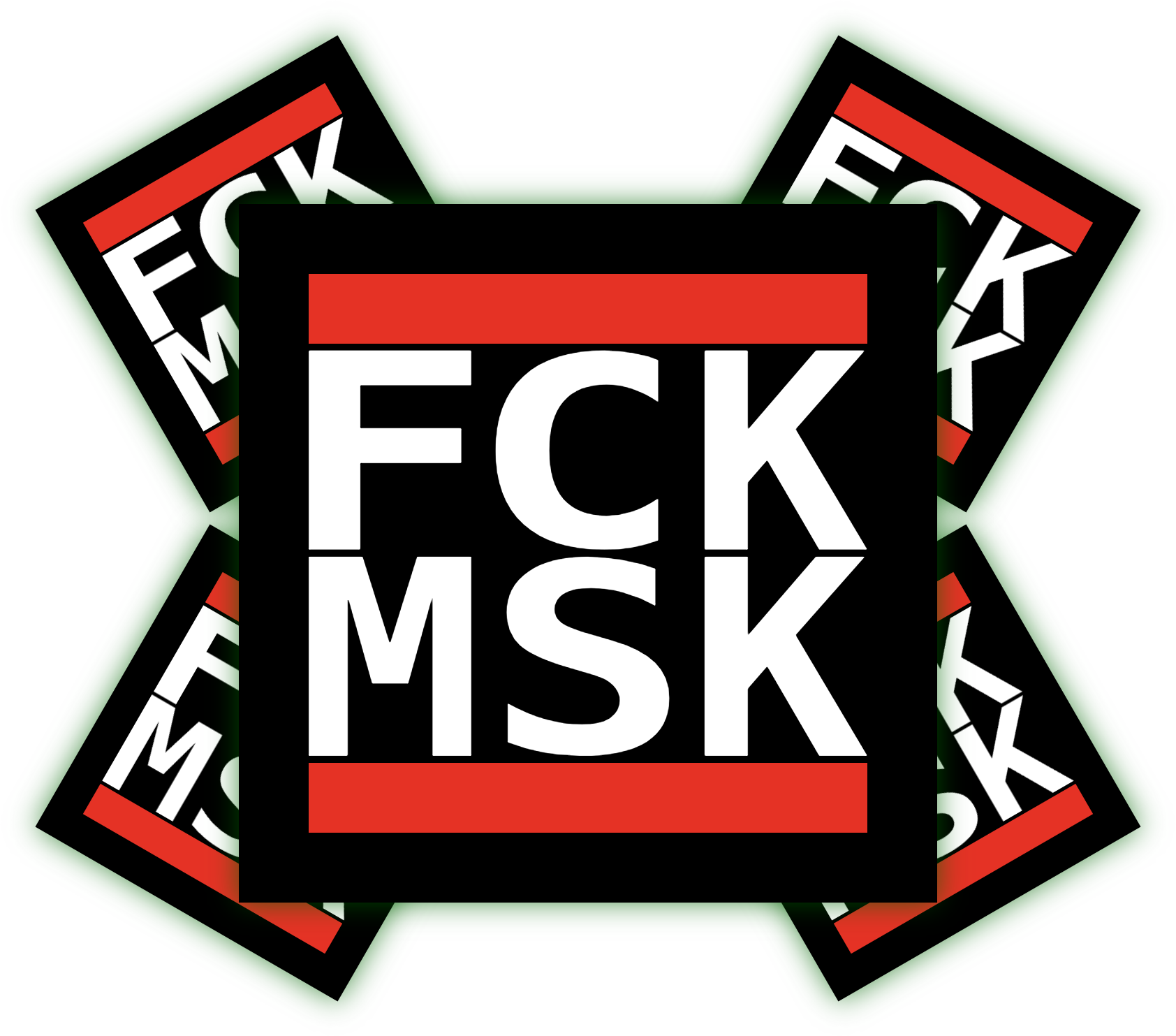 FCK MSK | Aufkleber