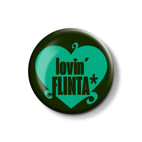 lovin FLINTA - Green | Button