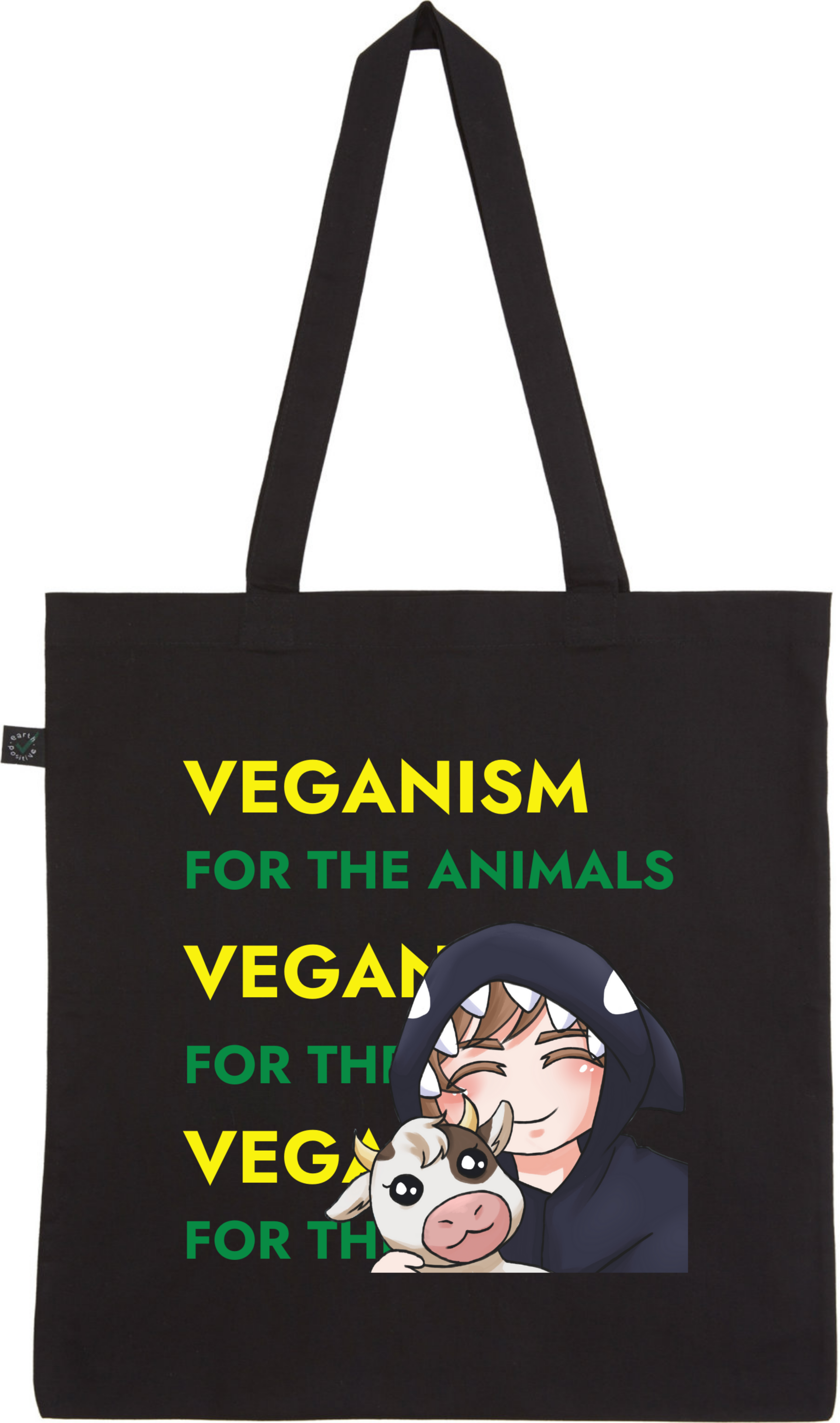 Veganism For The Animals | Tragetasche / Tote Bag