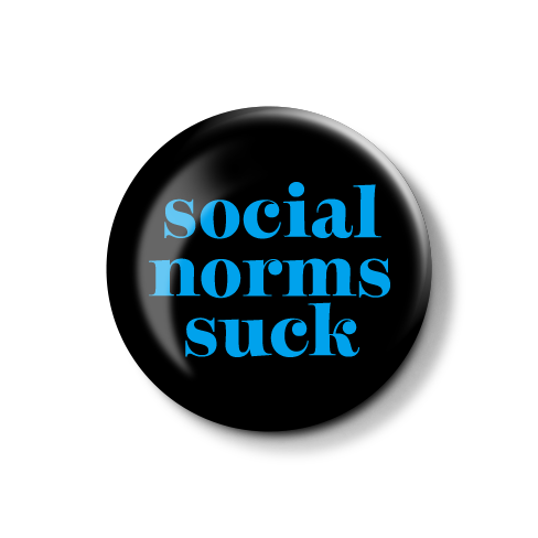 SocialNorms - Blue  | Button