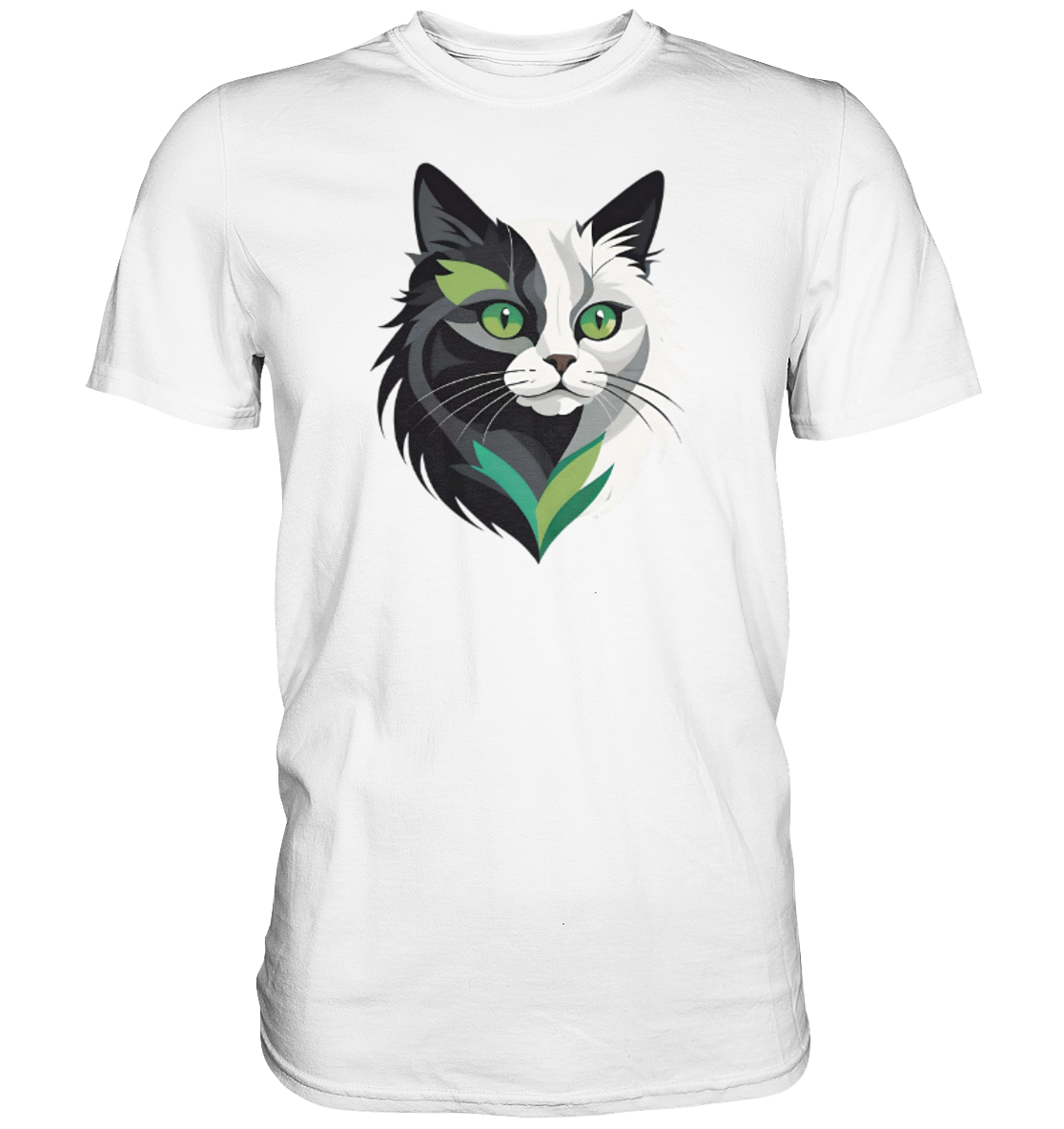 Aromantisch Katze - Premium Shirt