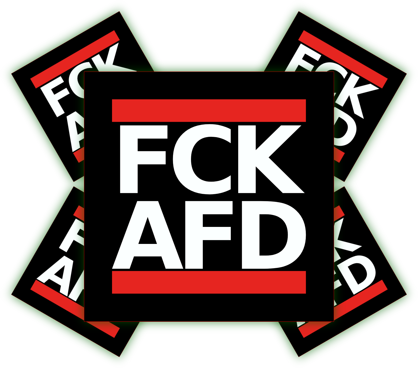 FCK AFD | Aufkleber
