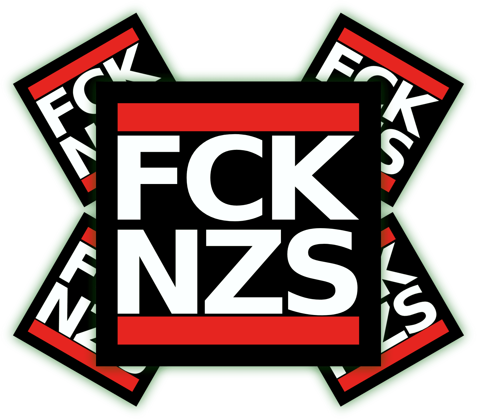 FCK NZS | Aufkleber FCK NZS | Aufkleber
