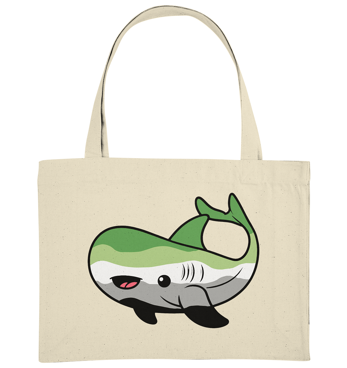 Aromantisch Walhai - Organic Shopping-Bag