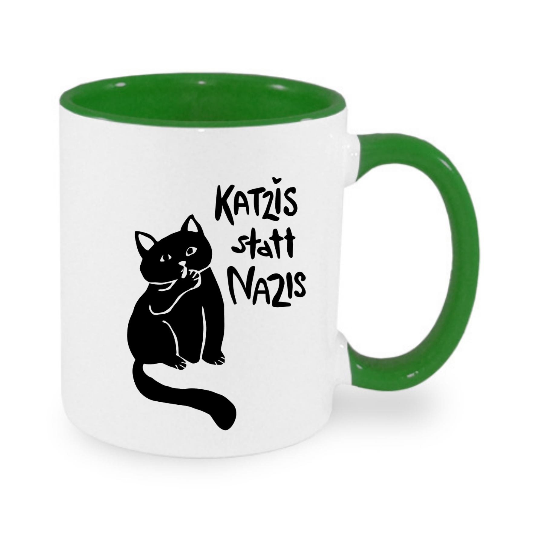 Katzis statt Nazis | Tasse