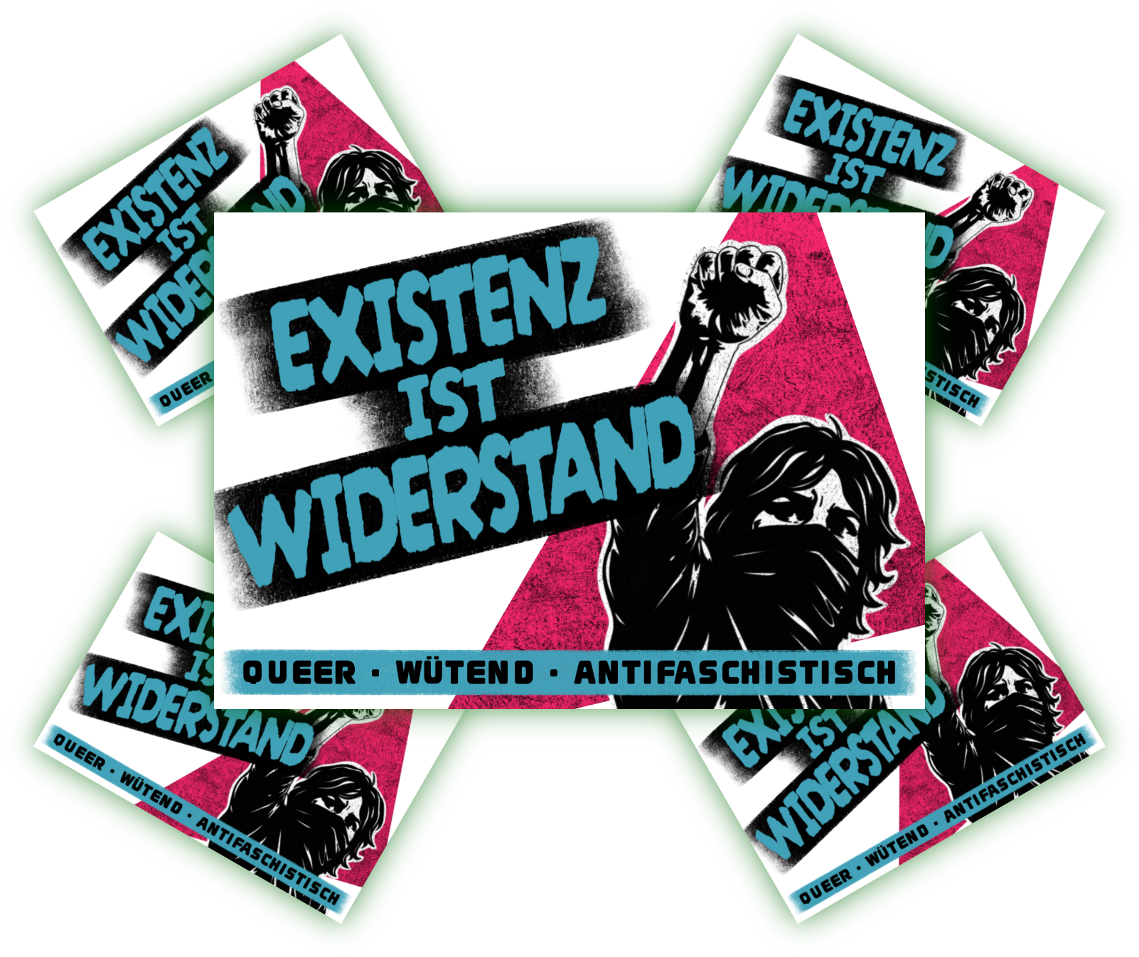 Existenz ist Widerstand | Aufkleber