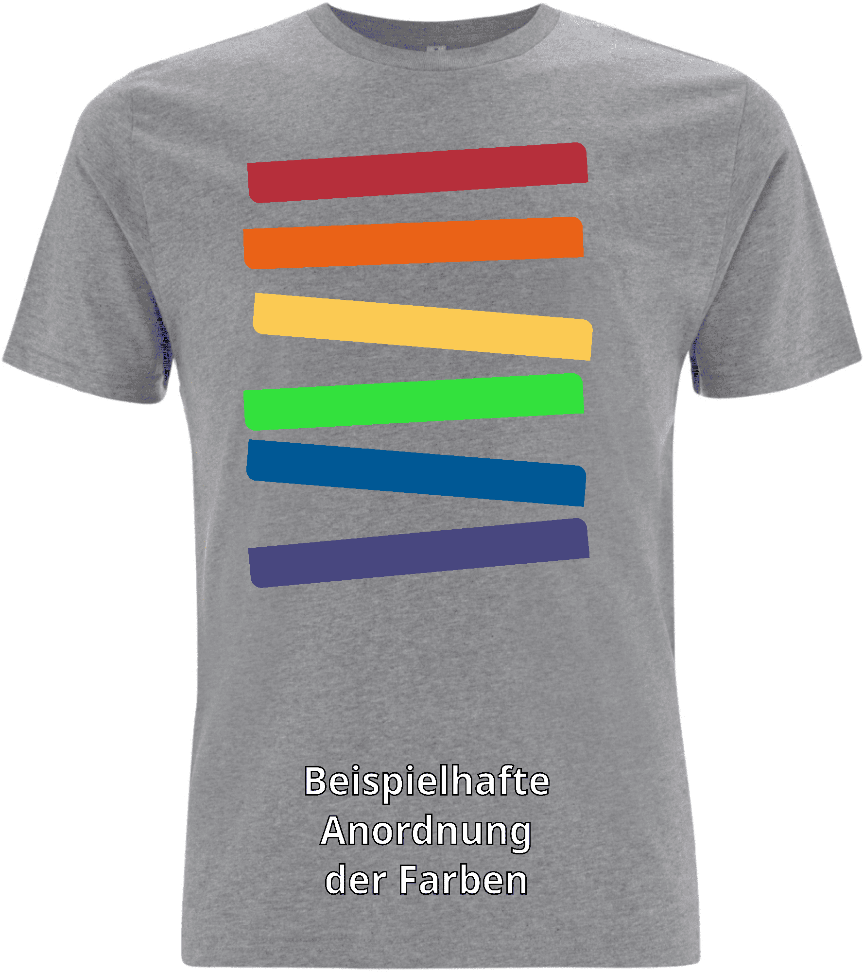 Regenbogen Streifen | Unisex T-Shirt