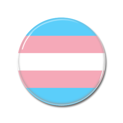 trans* Flag | Button