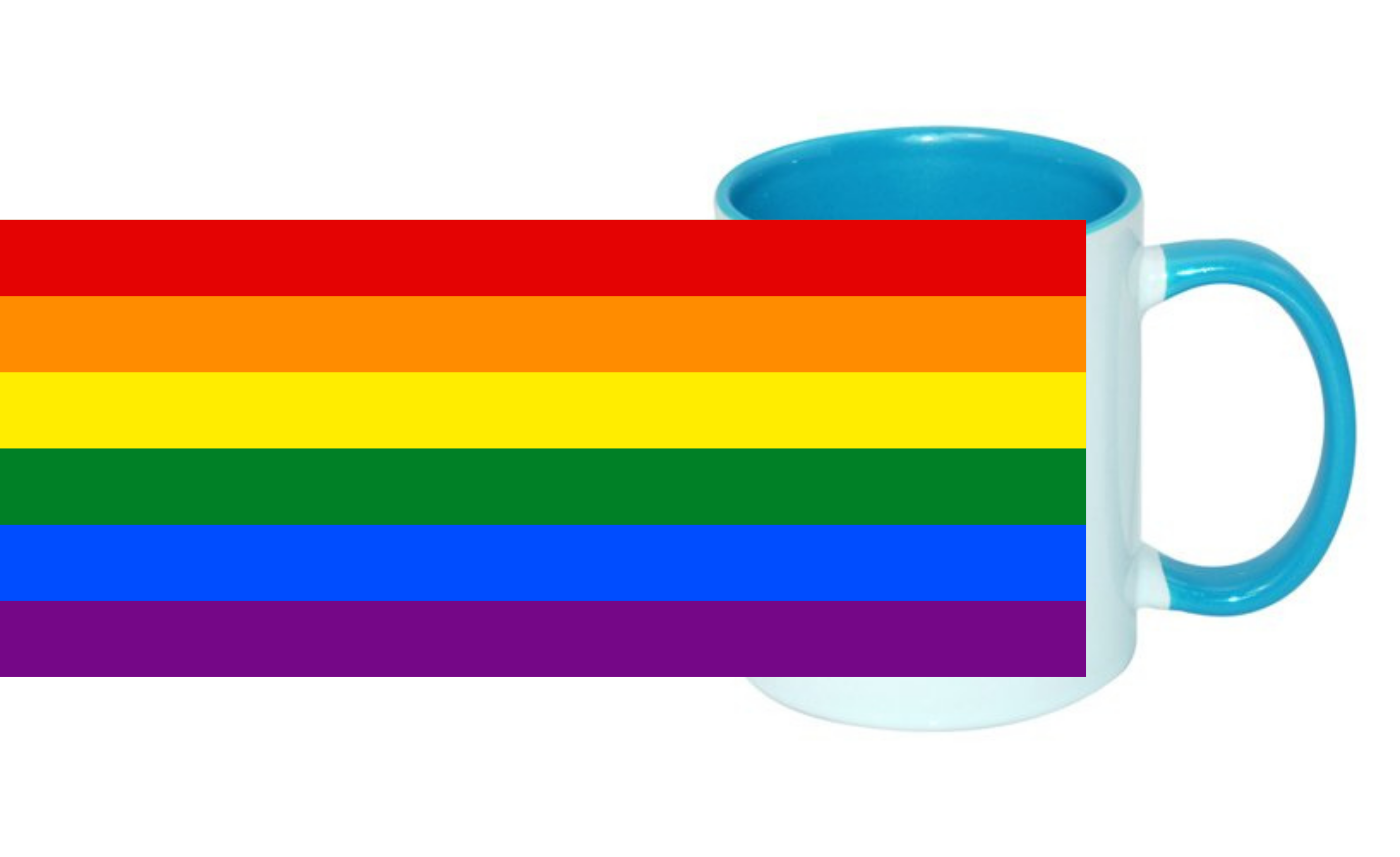 Regenbogen Flagge | Tasse